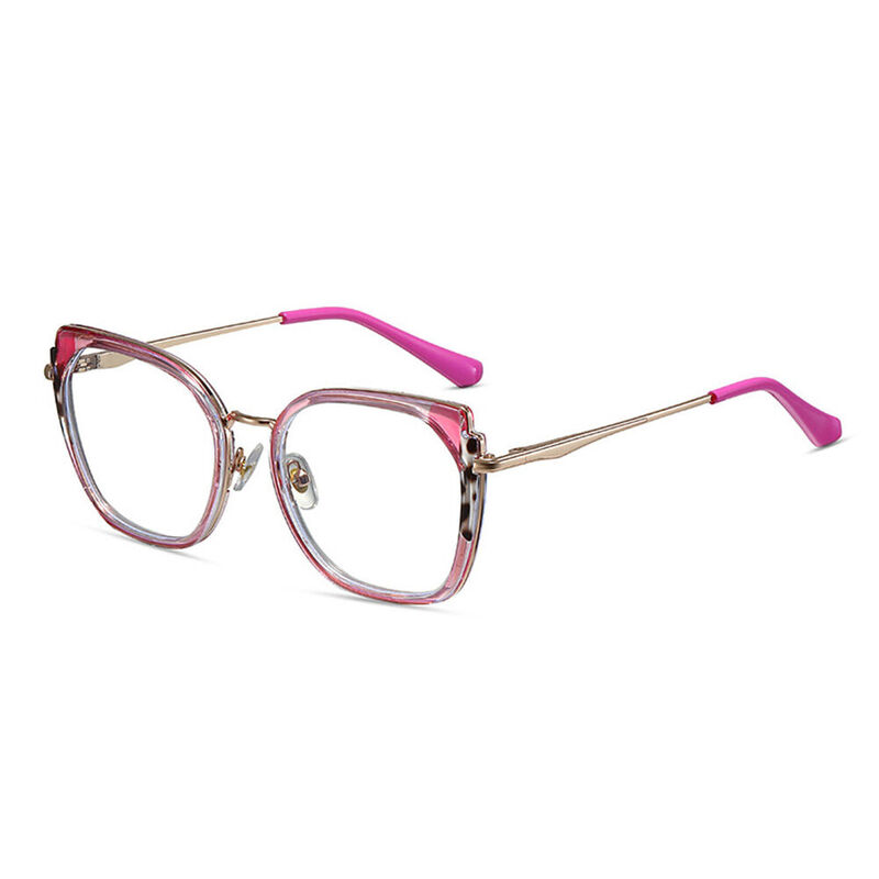 Lunettes de Vue Amelia Cat Eye Rose