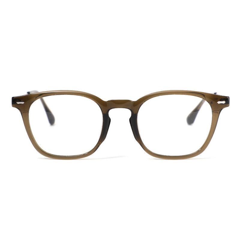 Pepys Square Brown Glasses