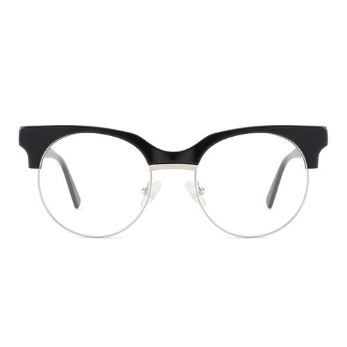 Boulder Browline Black Glasses