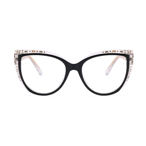 Selina Cat Eye White Glasses - Aoolia.com