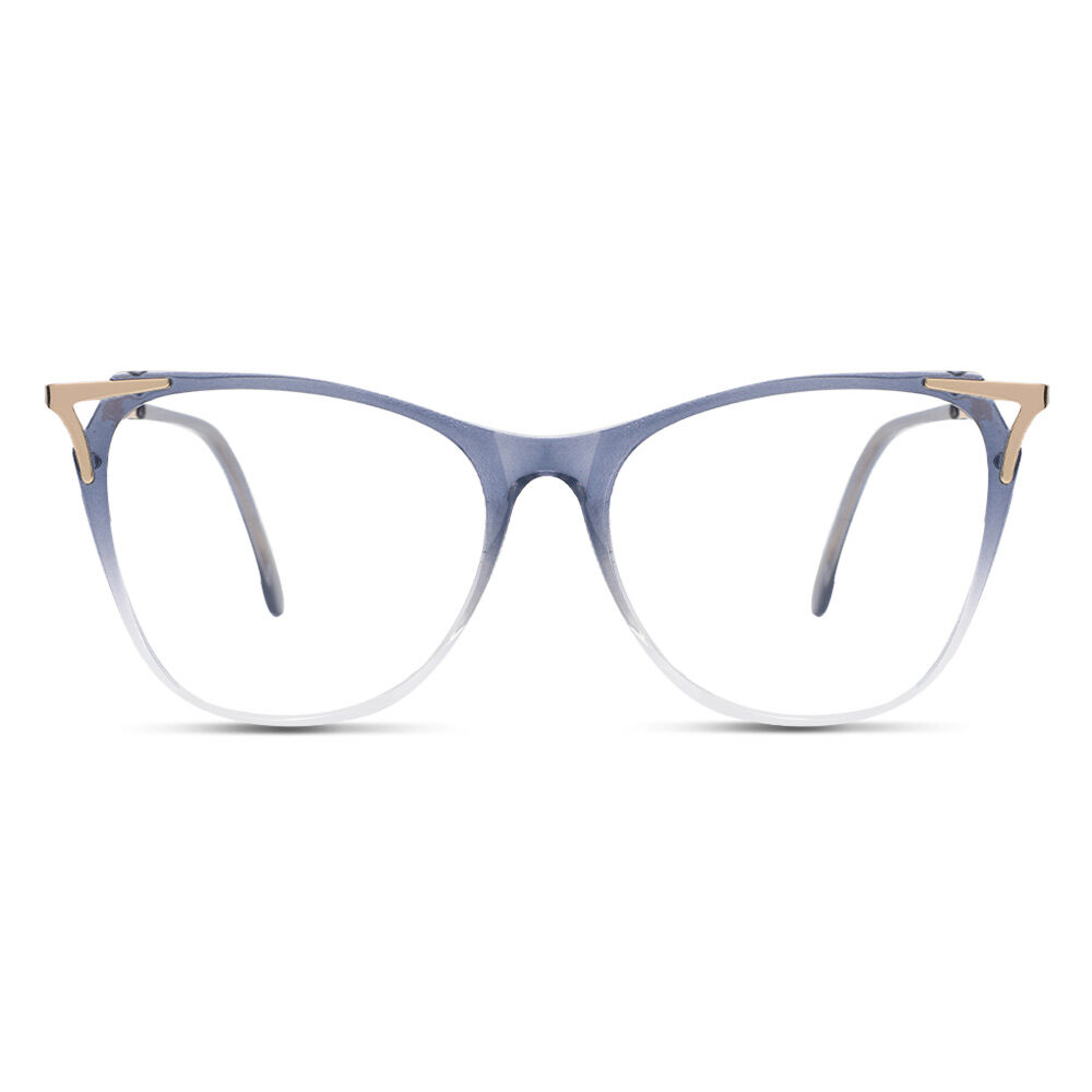 Jeromee Cat Eye Blue Glasses