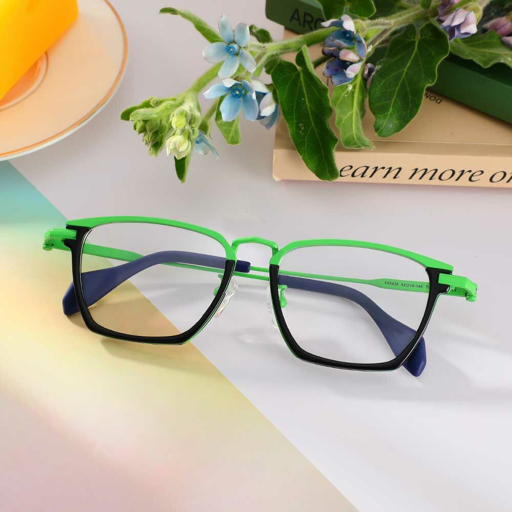 Occhiali da Vista Archibald Rettangolare Nero