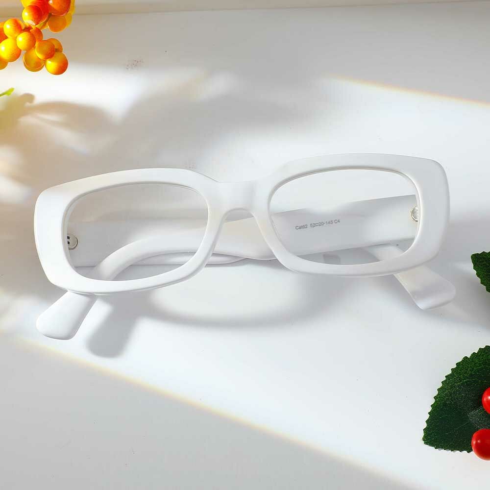 Occhiali da Vista Letitia Rettangolare Bianco