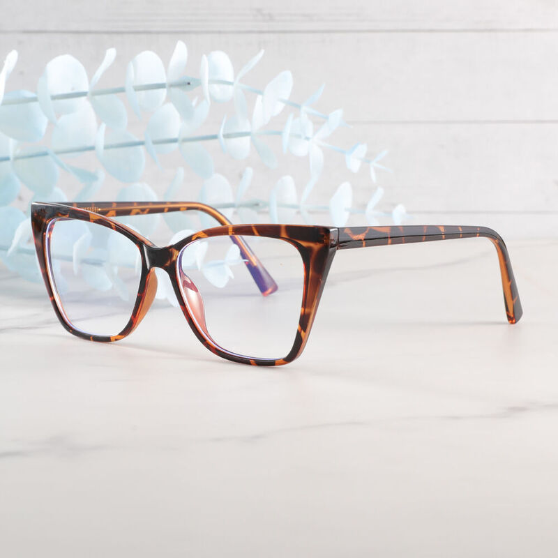 Lunettes de Vue Beckett Cat Eye Écaille