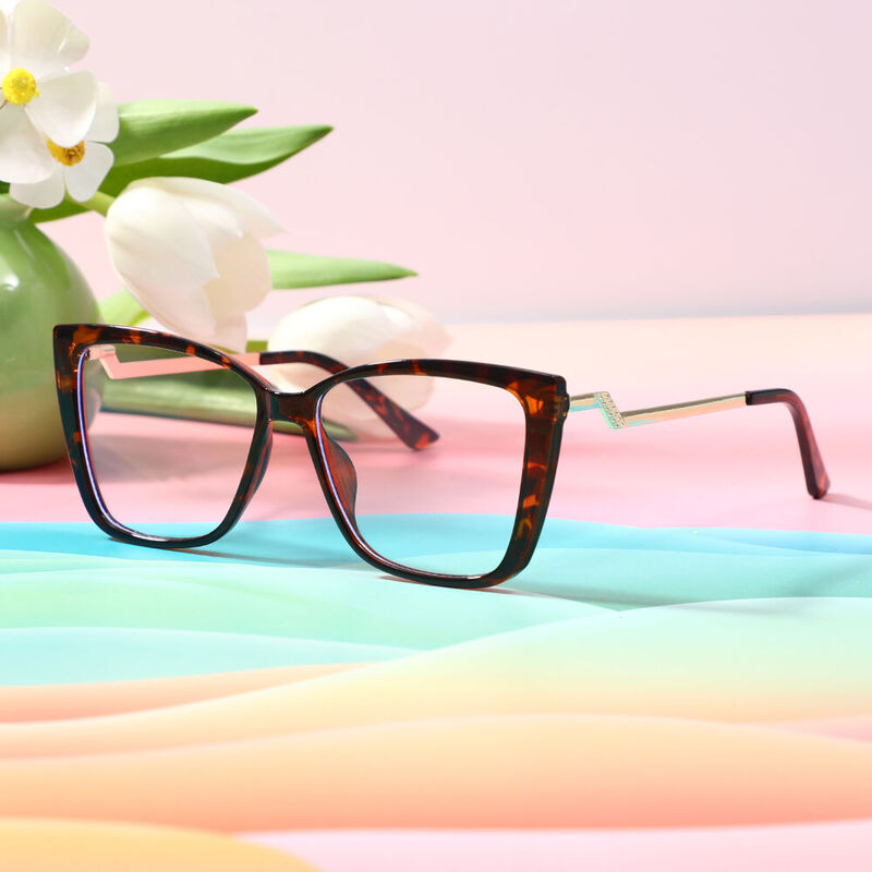 Lunettes de vue Carel Cat Eye Tortoise