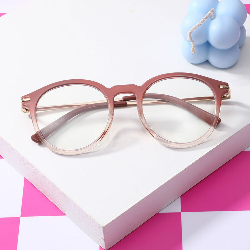 Lunettes de Vue Aaro Round Marron