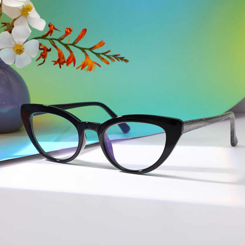 Howard Cat Eye Red Glasses