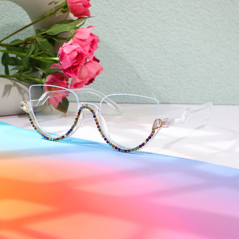 Hebe Cat Eye Multicolor Glasses