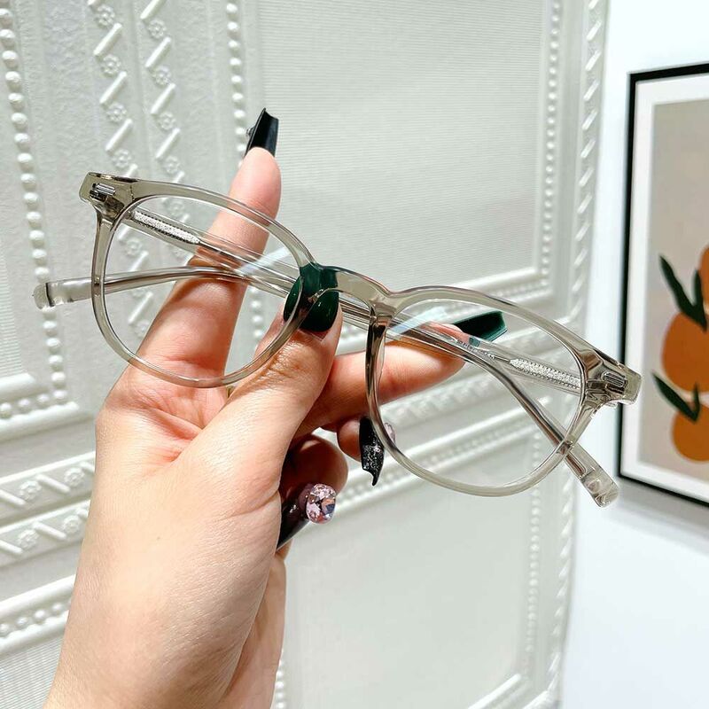 Julian Square Brown Glasses