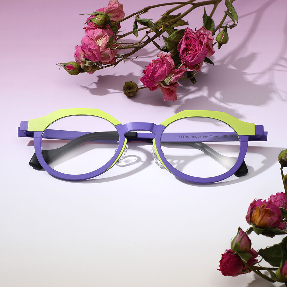 Occhiali da Vista Charles Rotondo Viola