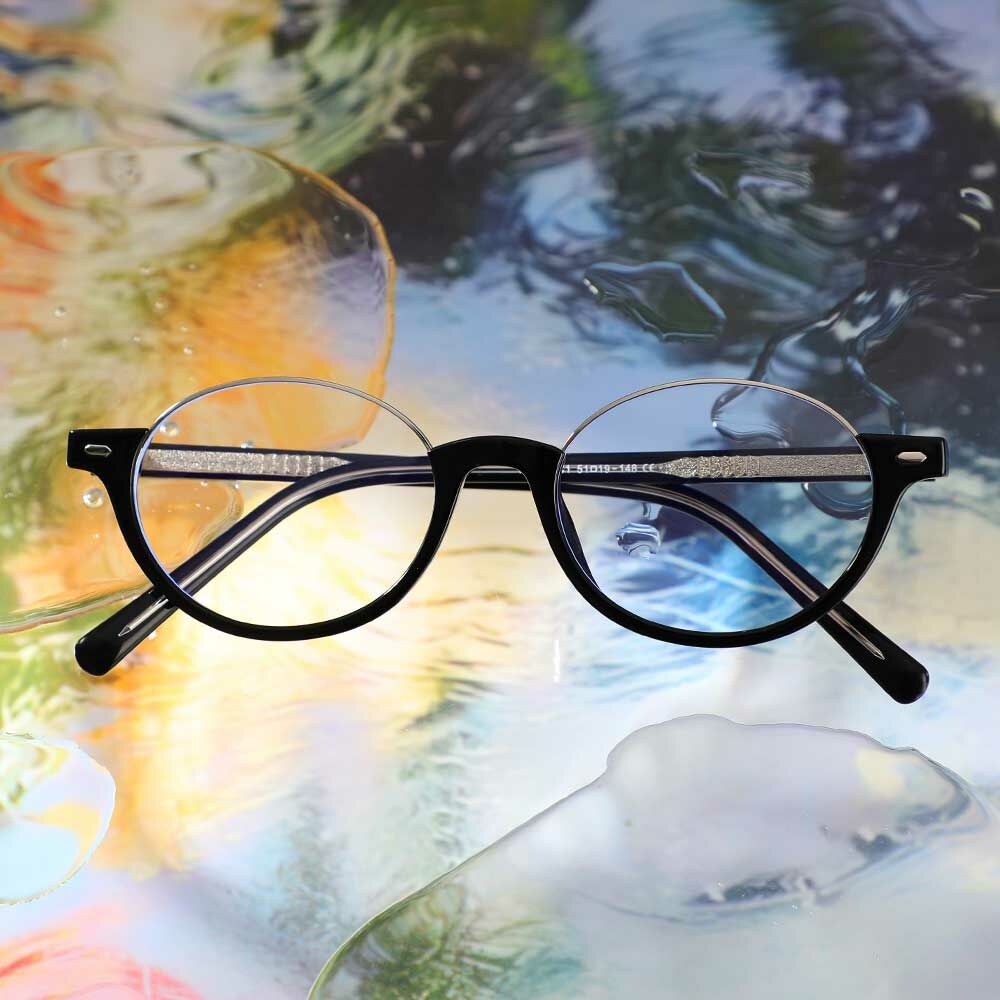 Occhiali da Vista Wordsworth Ovale Nero