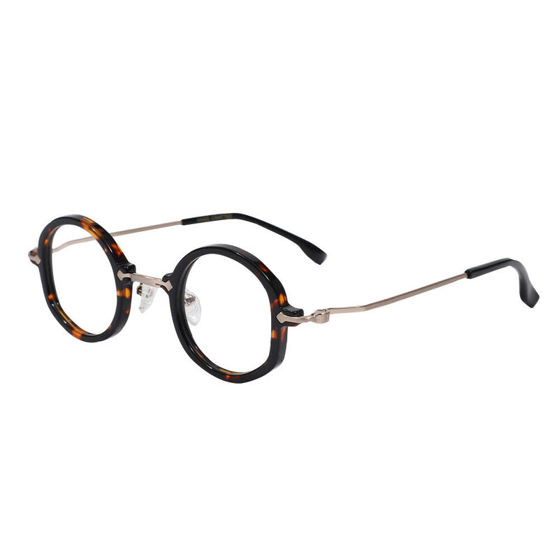 Hele Round Tortoise Glasses