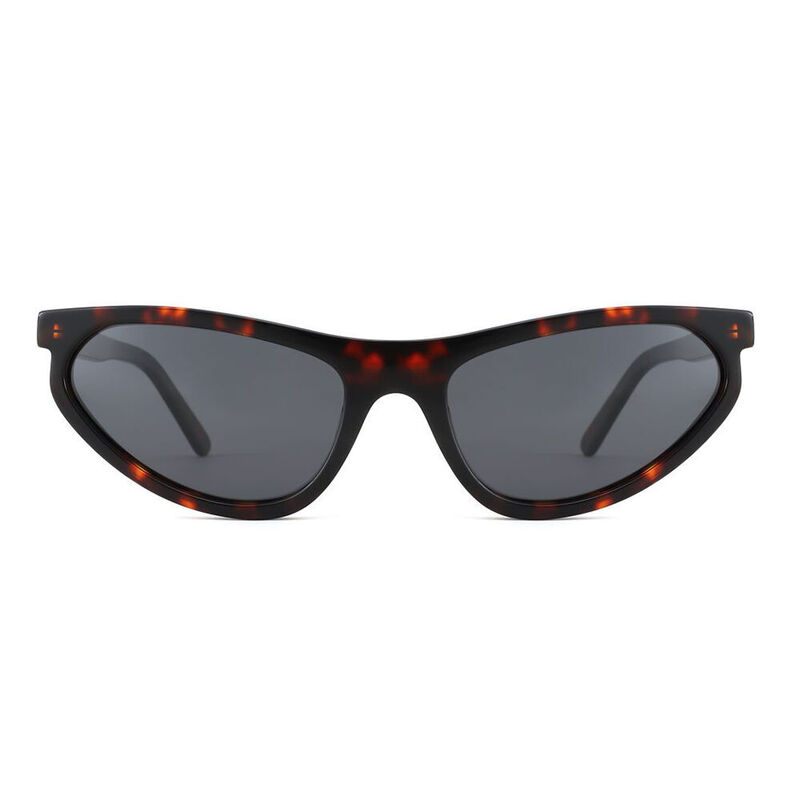 Hera Cat Eye Black Tortoise Sunglasses