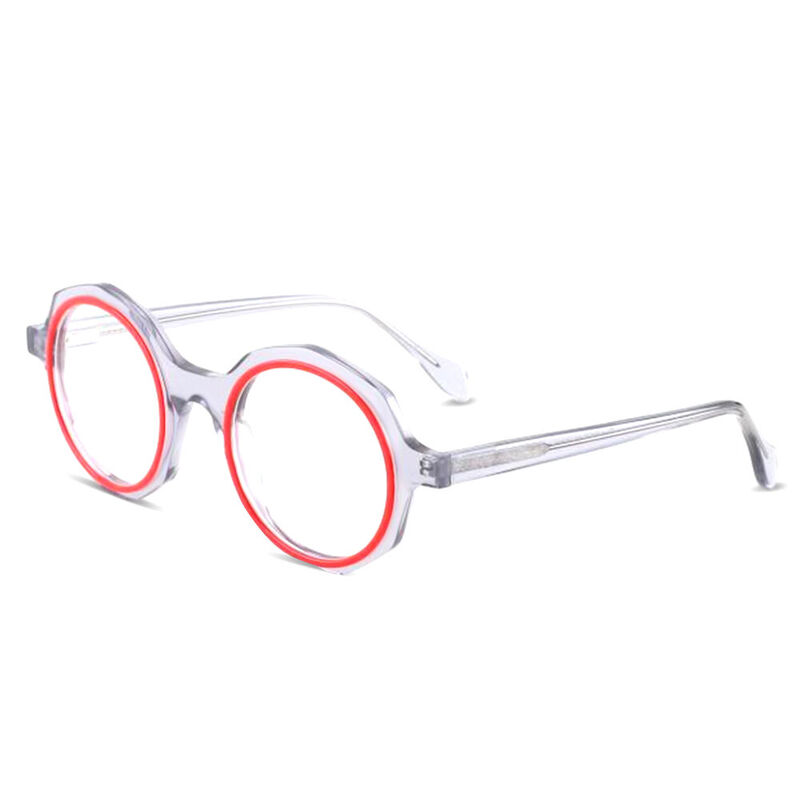 Quiller Round Gray Glasses