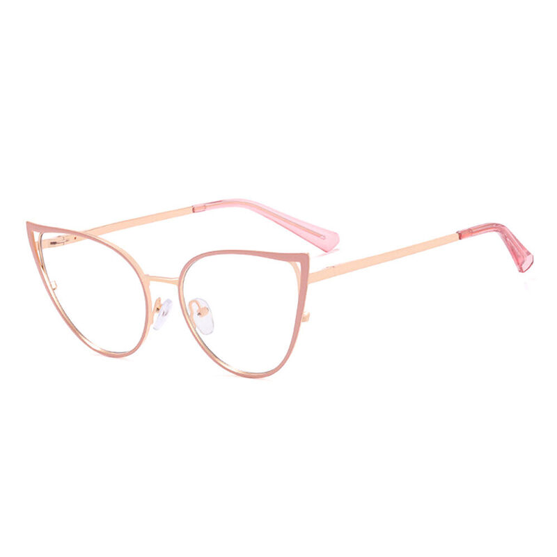 Castano Cat Eye Pink Glasses