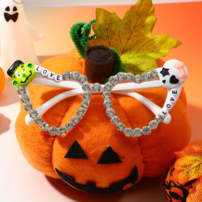 Lunettes de Vue Cedriea Cœur Vert Monstre