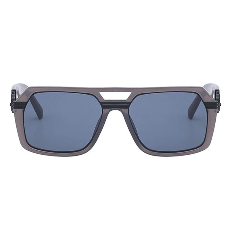 Bauhaus Aviator Gray Sunglasses