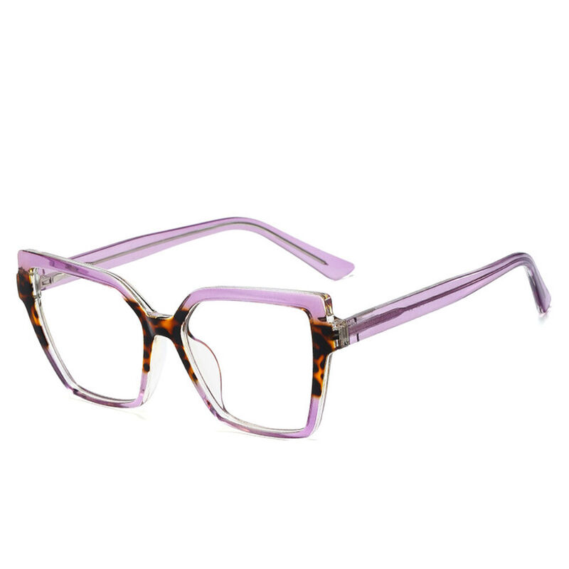 Eudora Cat Eye Purple Glasses