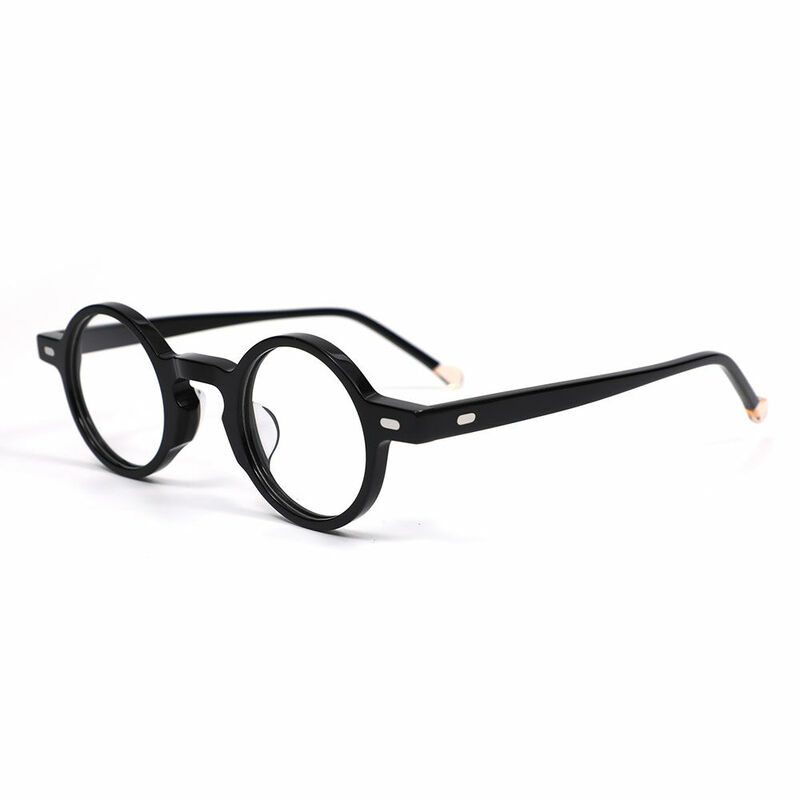 Bvck Round Black Glasses