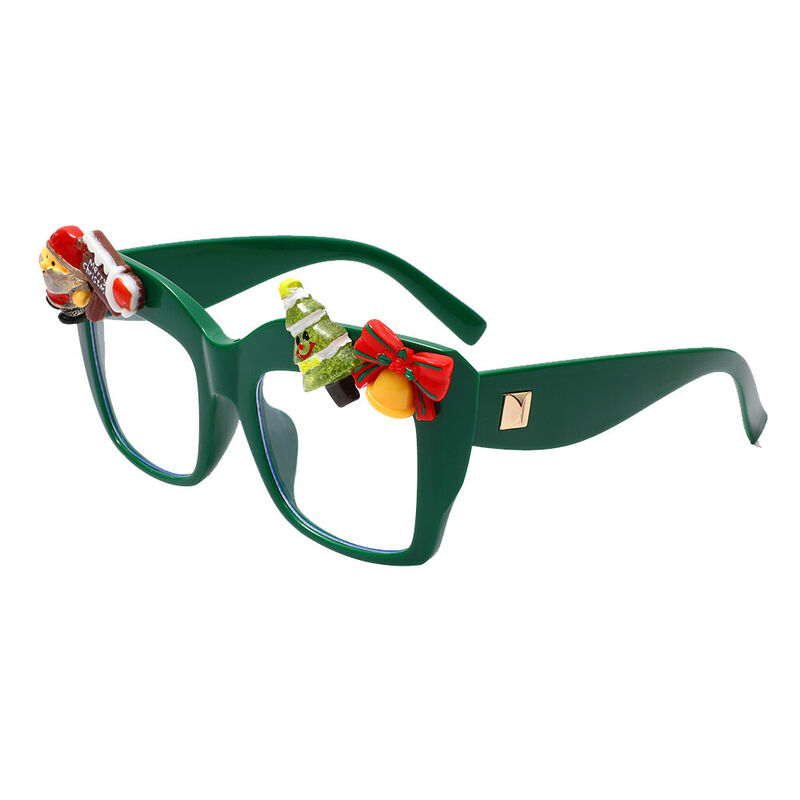 Sally Cat Eye Christmas Tree Glasses