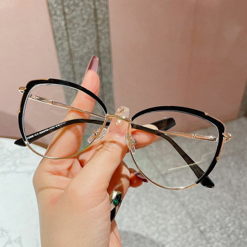Goldsmith Cat Eye Black Glasses