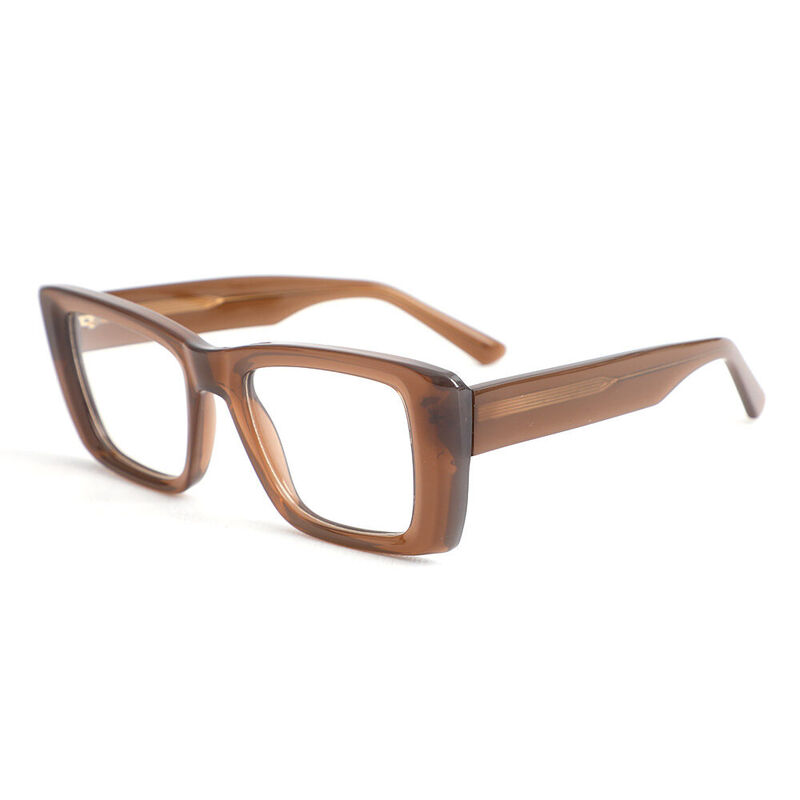 Lunettes de Vue Hamiltion Carré Marron