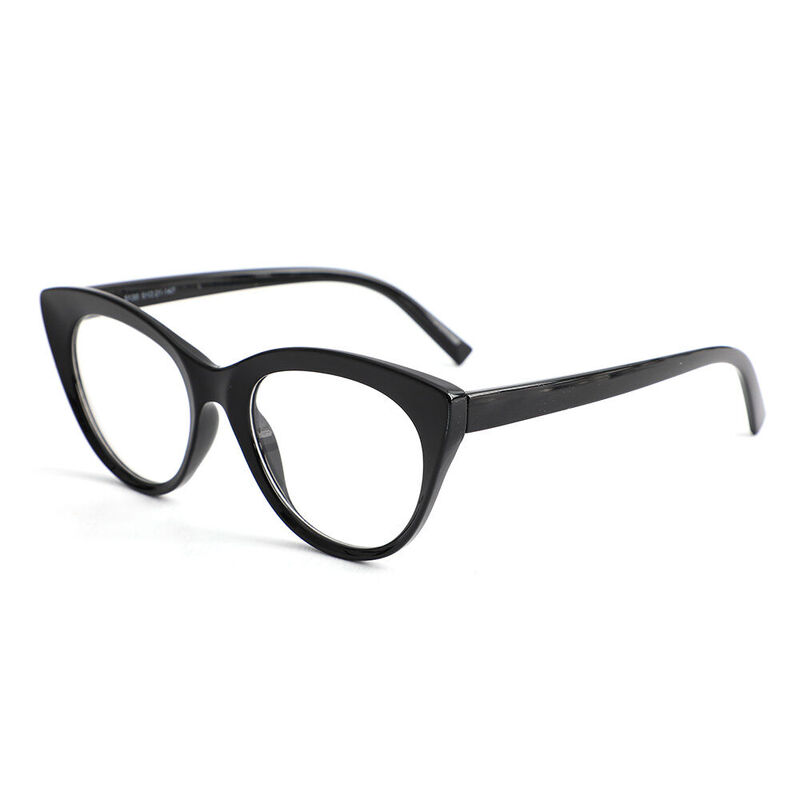 Lunettes de Vue Eleanore Cat Eye Noir