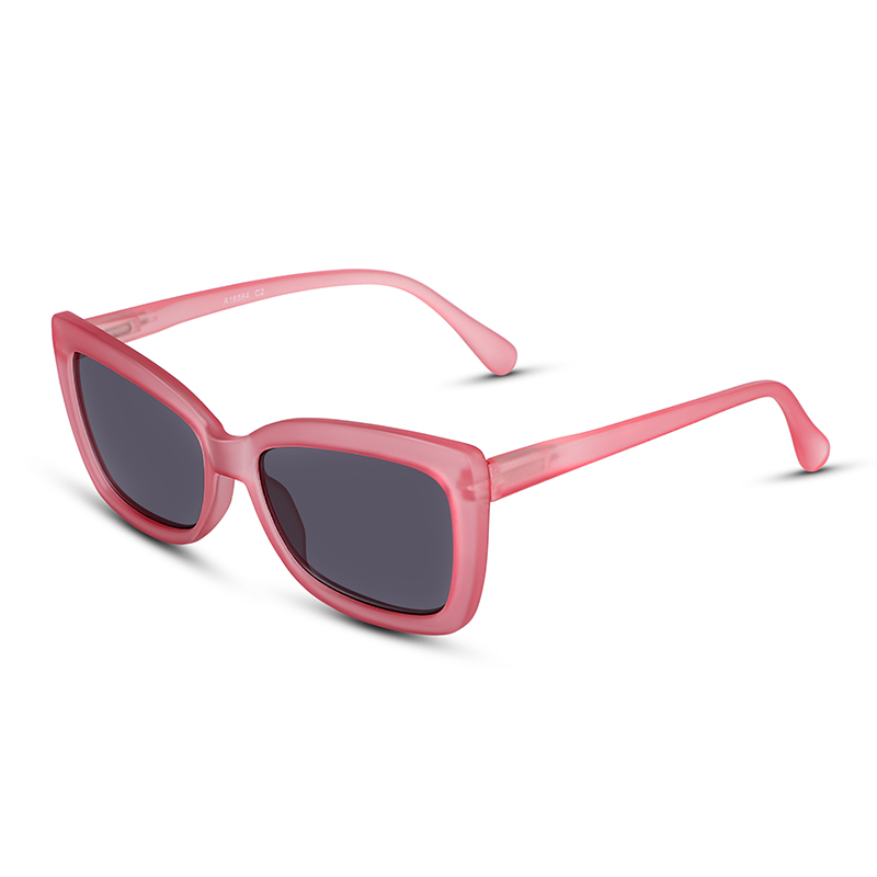 Space Race Rectangle Pink/Grey Sunglasses
