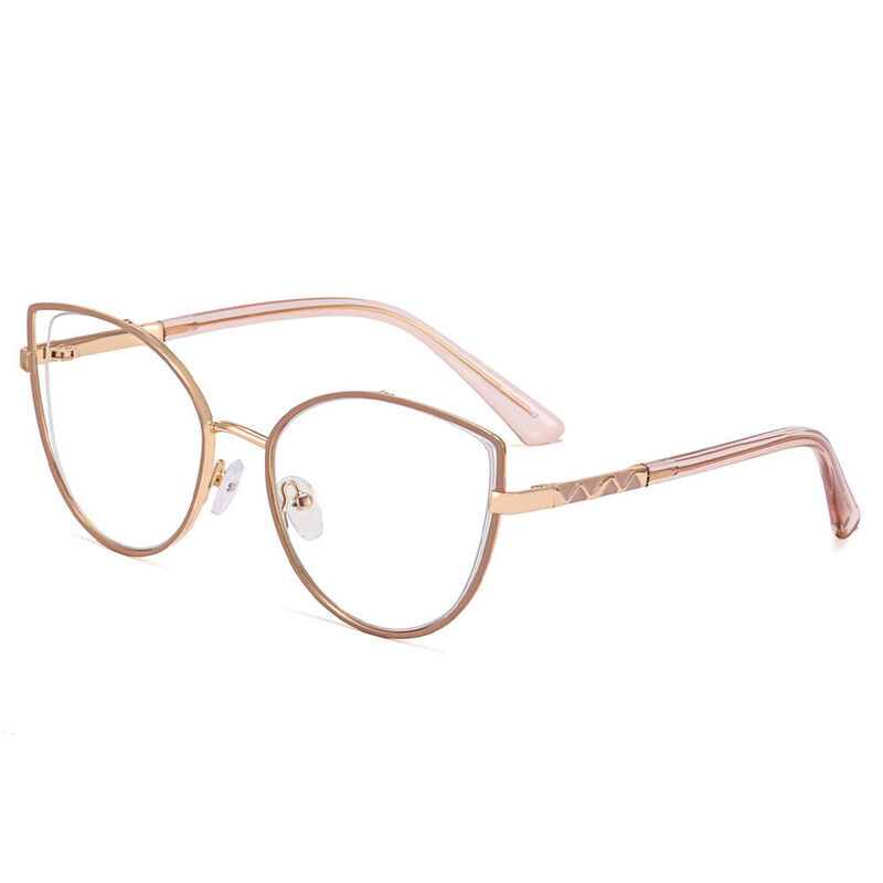 Marian Cat Eye Brown Glasses