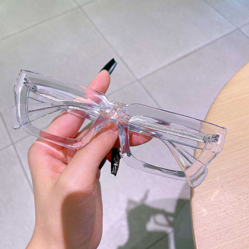 Evea Rectangle Clear Glasses