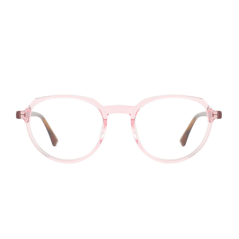 Effy Round Pink Glasses