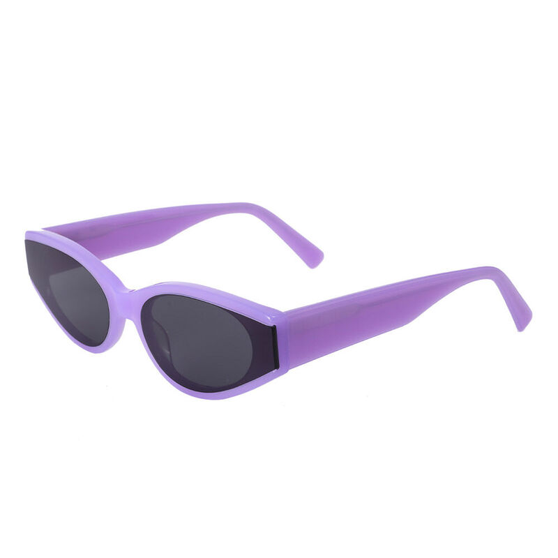 Storm Cat Eye Purple Sunglasses