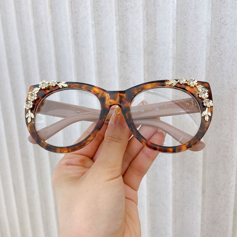 Earu Cat Eye Tortoise Glasses