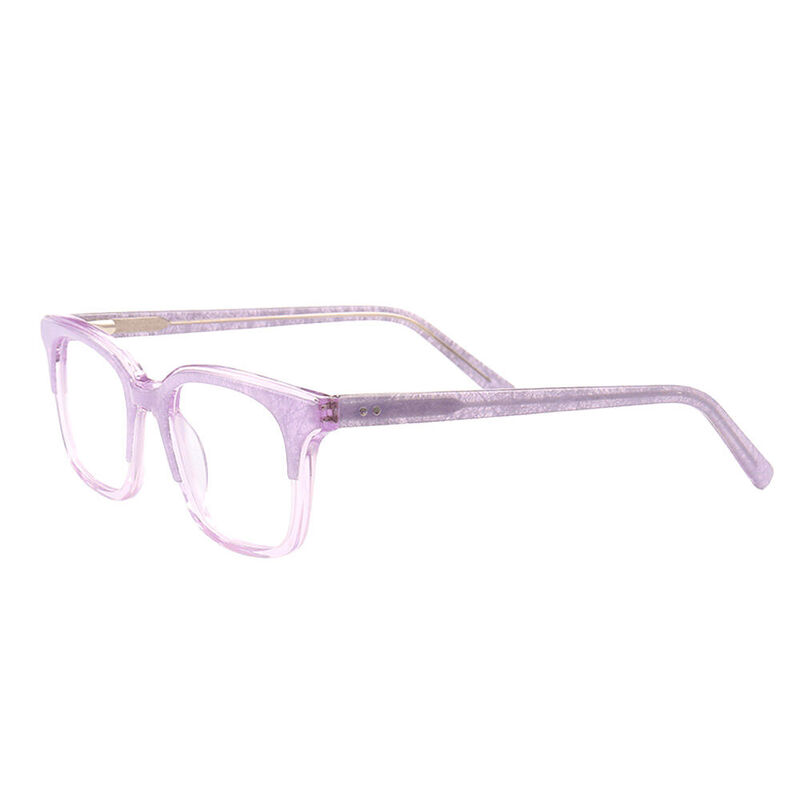 Fielding Square Purple Glasses