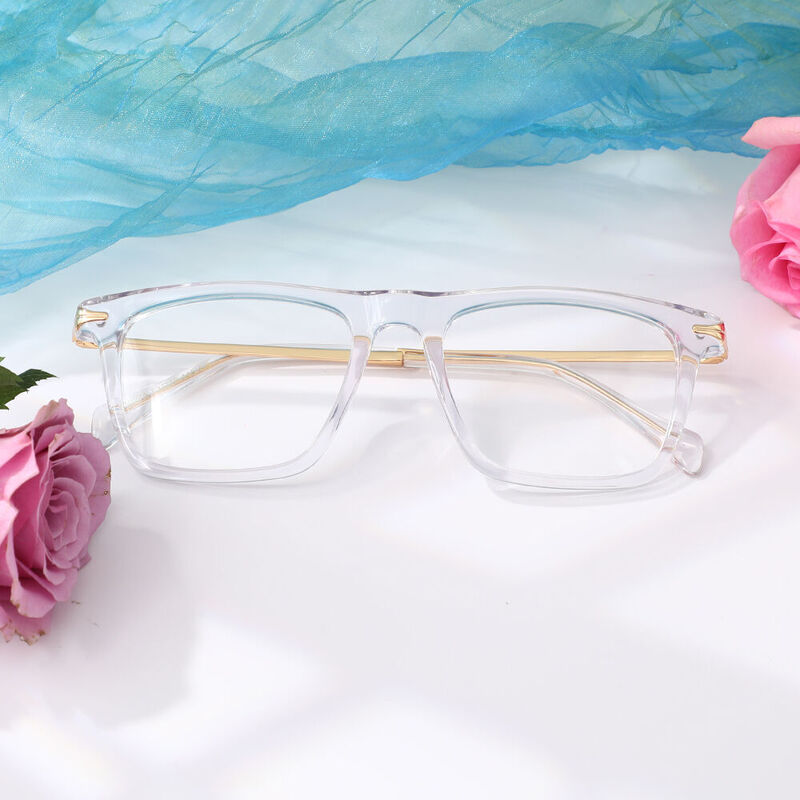 Huntingte Square Clear Glasses