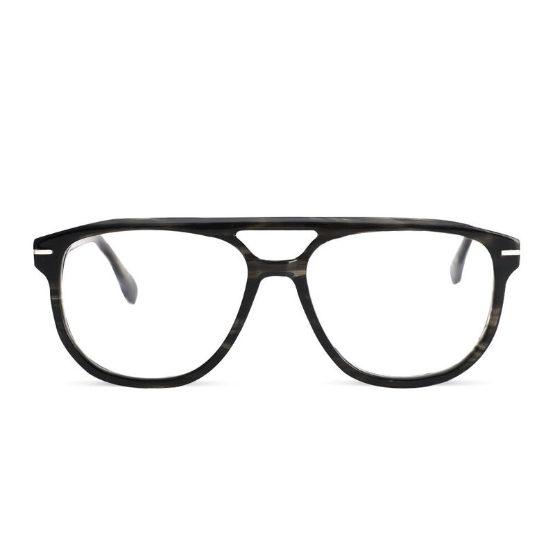 Dawn Aviator Grey Glasses