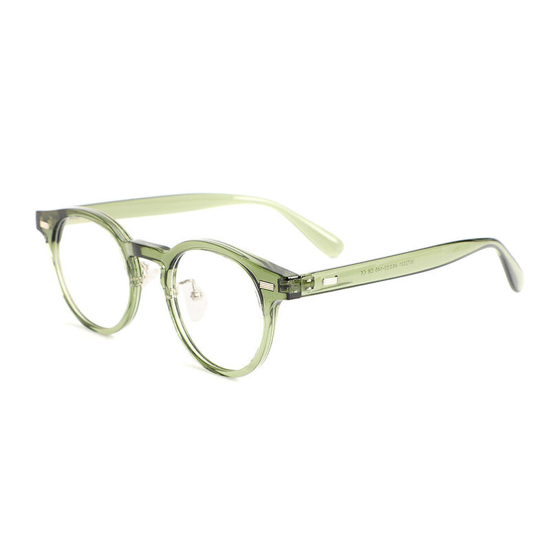 Regan Runde Grüne Brille