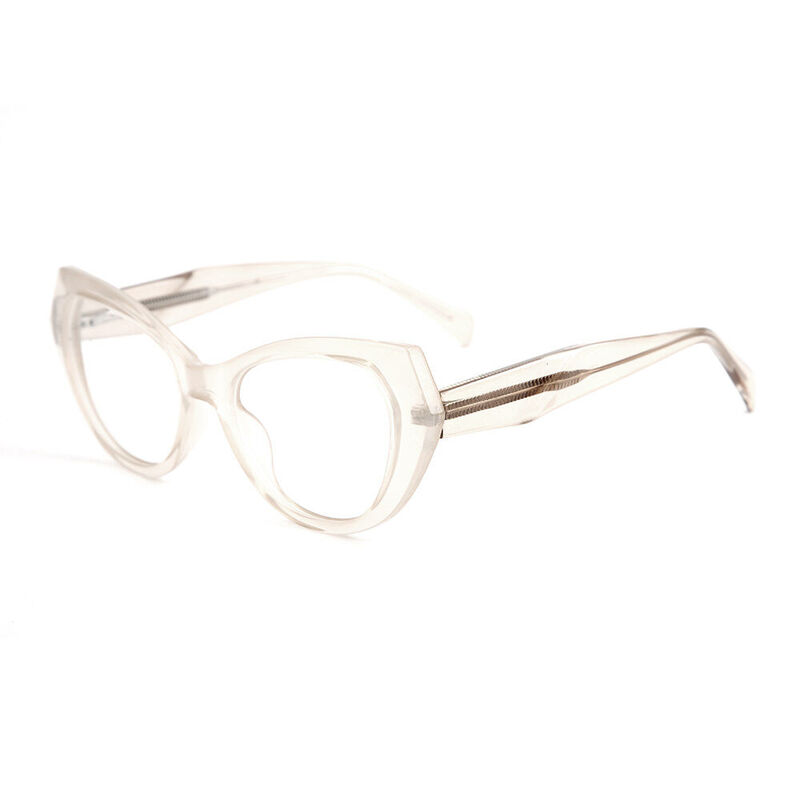 Hermosa Cat Eye Champagne Brille