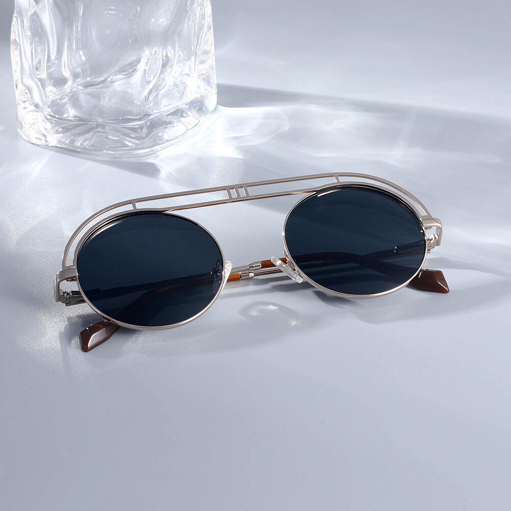 Parachute Aviator Gold Sunglasses
