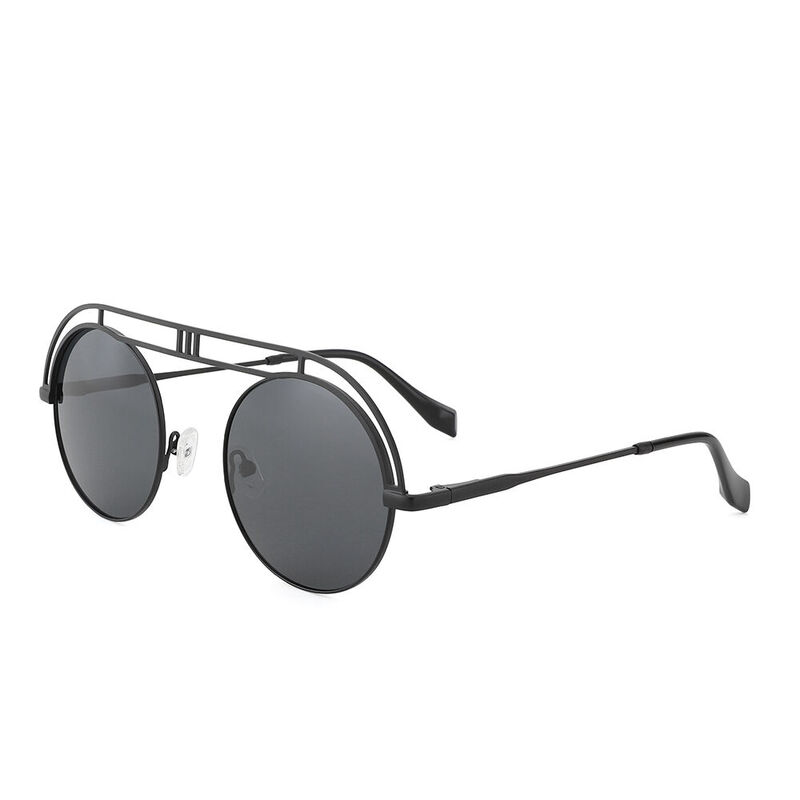 Parachute Aviator Black Sunglasses
