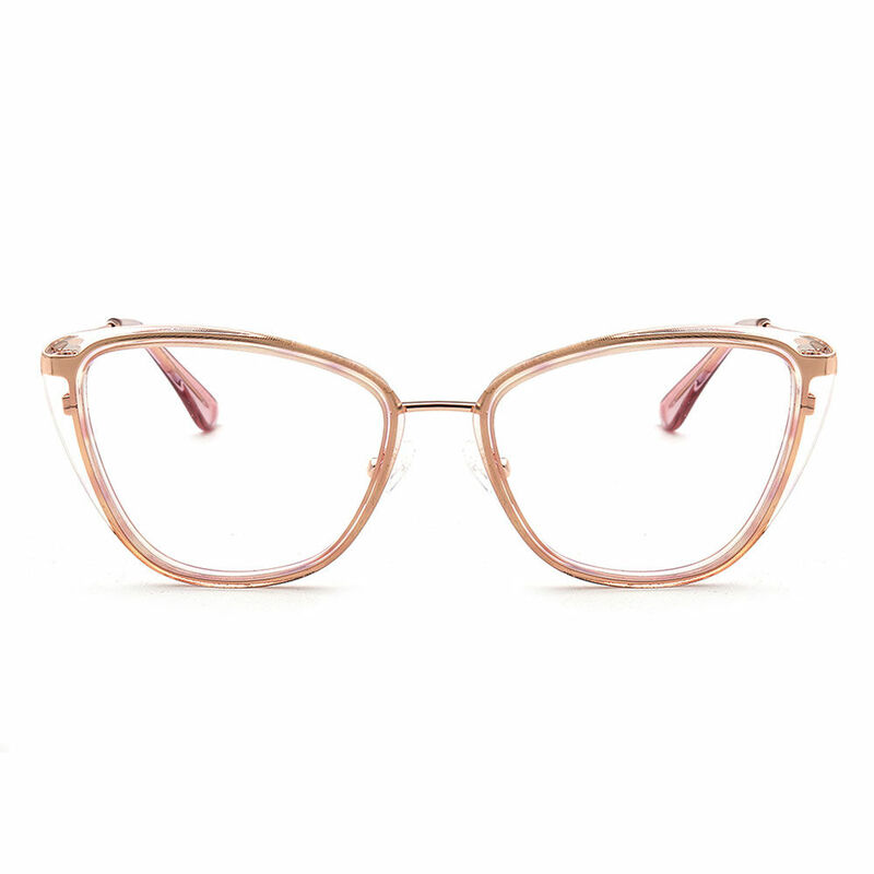 Henren Cat Eye Pink Glasses