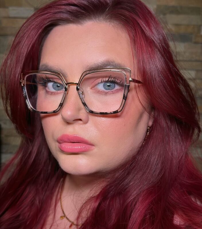 Carter Cat Eye Leopardene Brille
