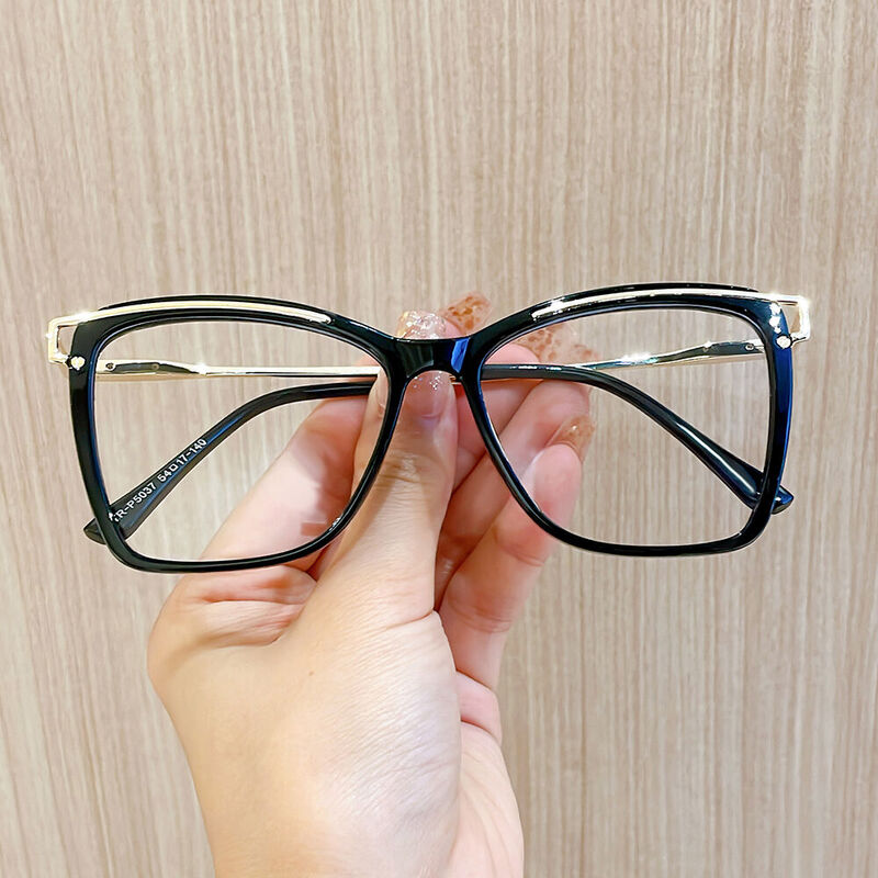 Lunettes de Vue Anderio Cat Eye Noir