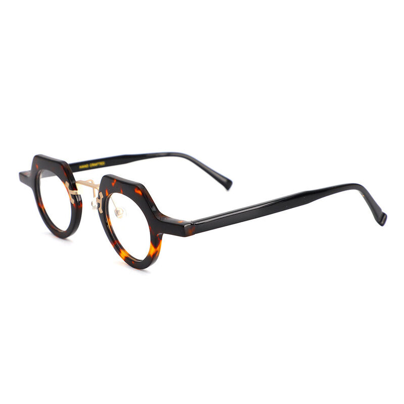 Rhodes Round Tortoise Glasses