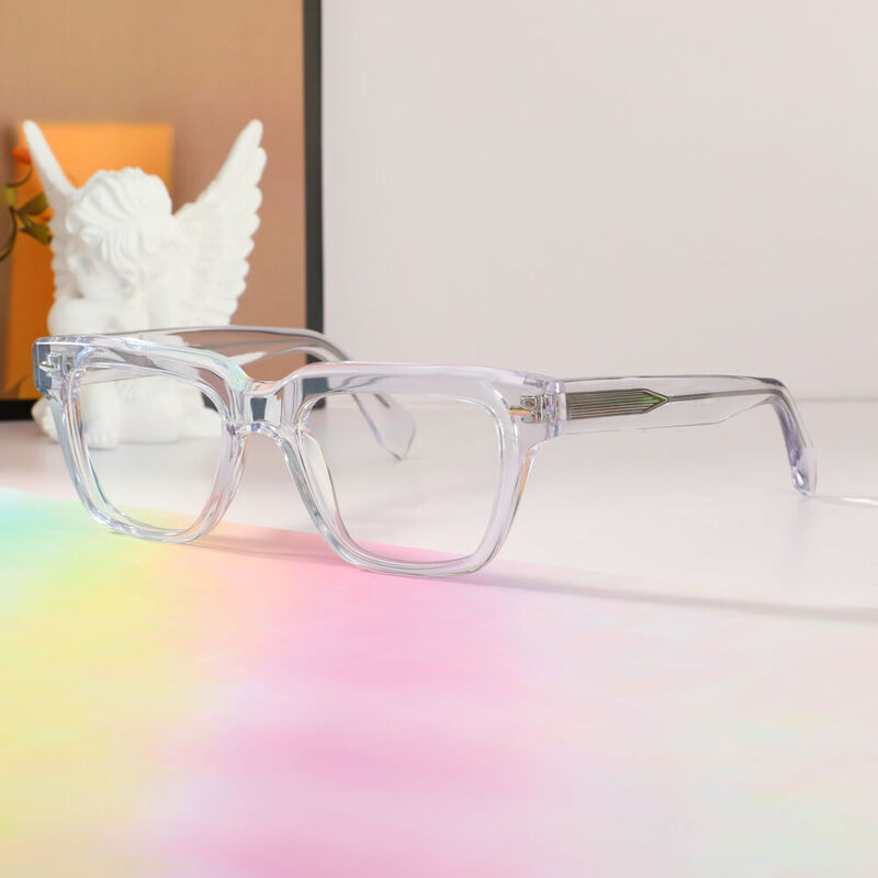 Matthew Quadratische Klare Brille