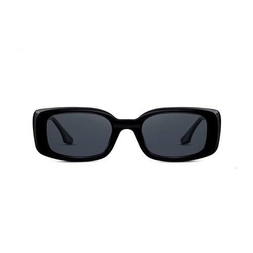 Instinct Rectangle Black Sunglasses