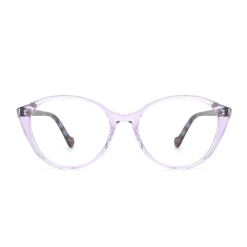 Cutie Butterfly Purple Glasses