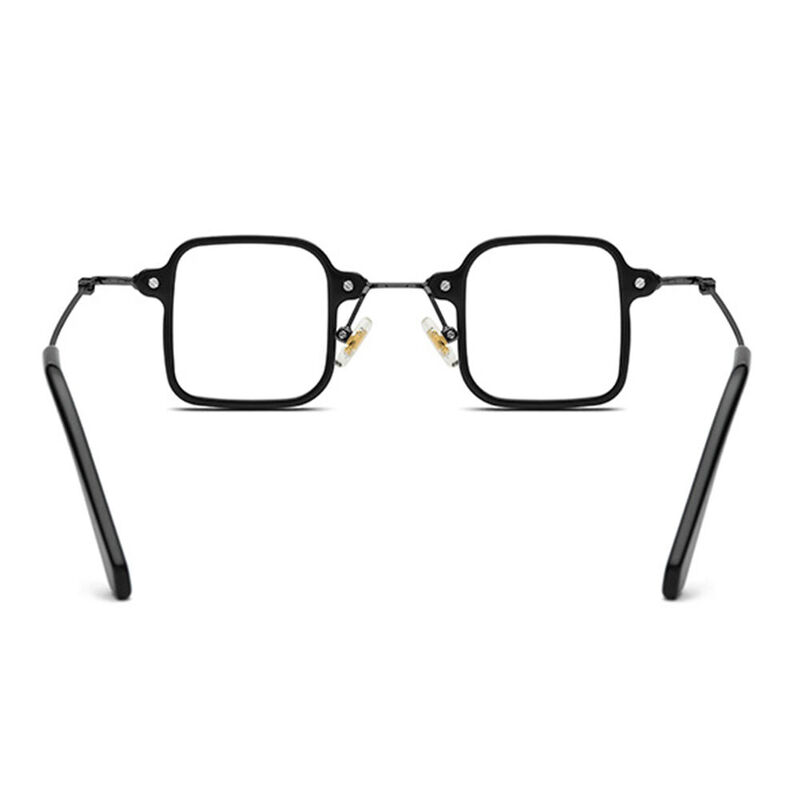 Clement Square Black Glasses