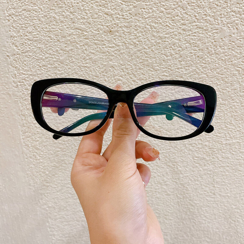 Athen Cat Eye Black Glasses