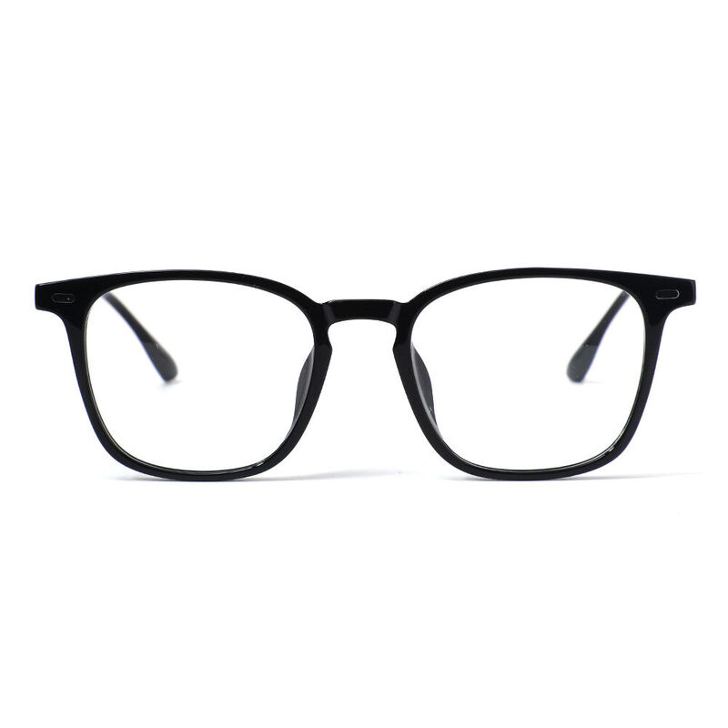 Philip Square Black Glasses